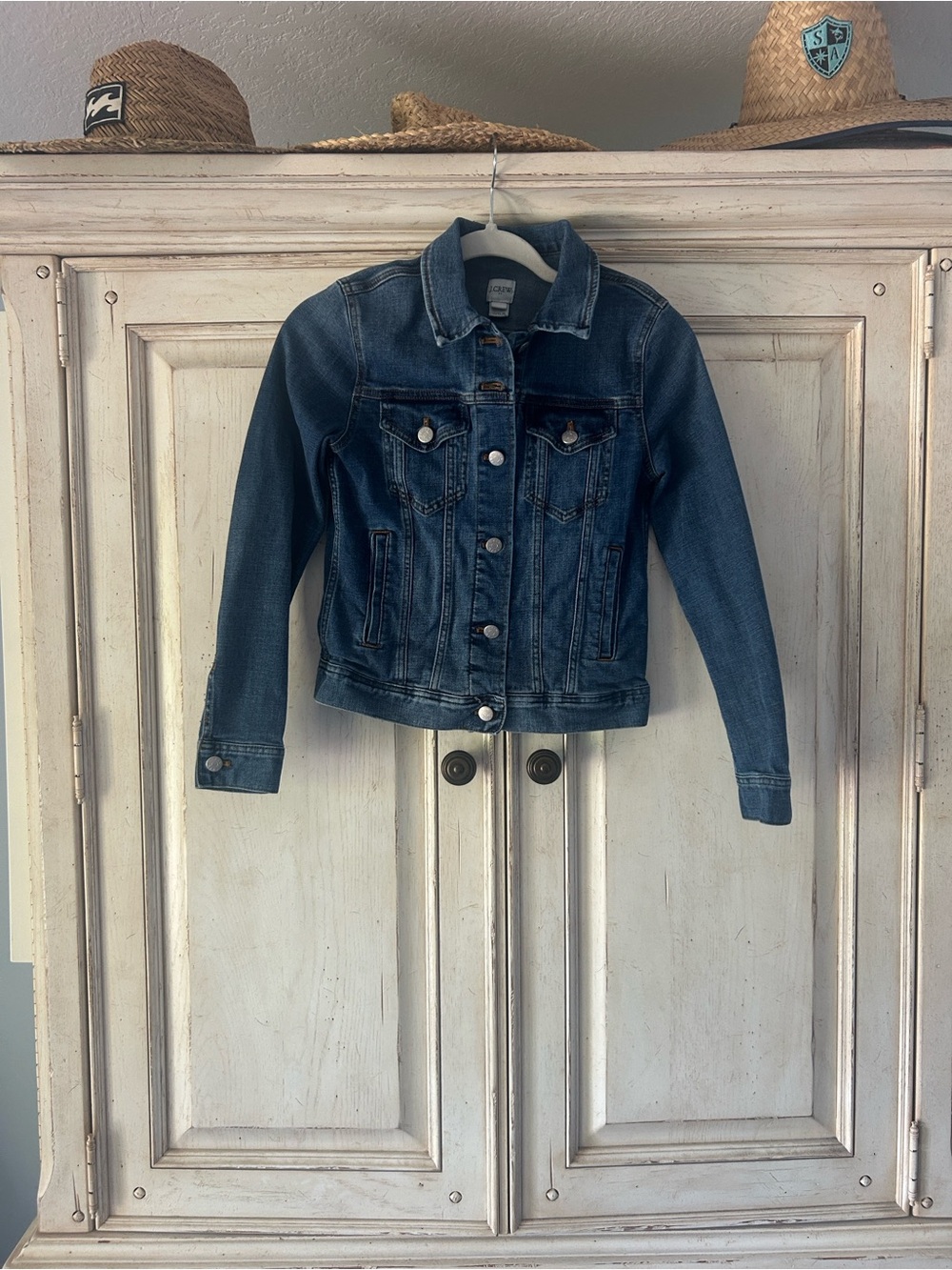 J. Crew Dark Blue Denim Jacket